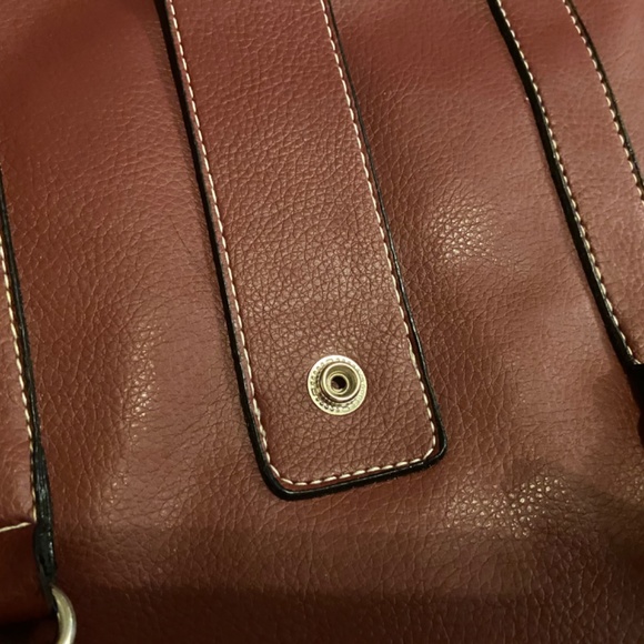 Non branded pleather shoulder bag brick red - Picture 13 of 16